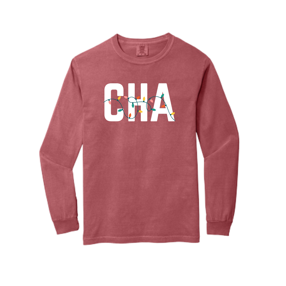 CHA HOLIDAY LIGHTS LONG SLEEVE