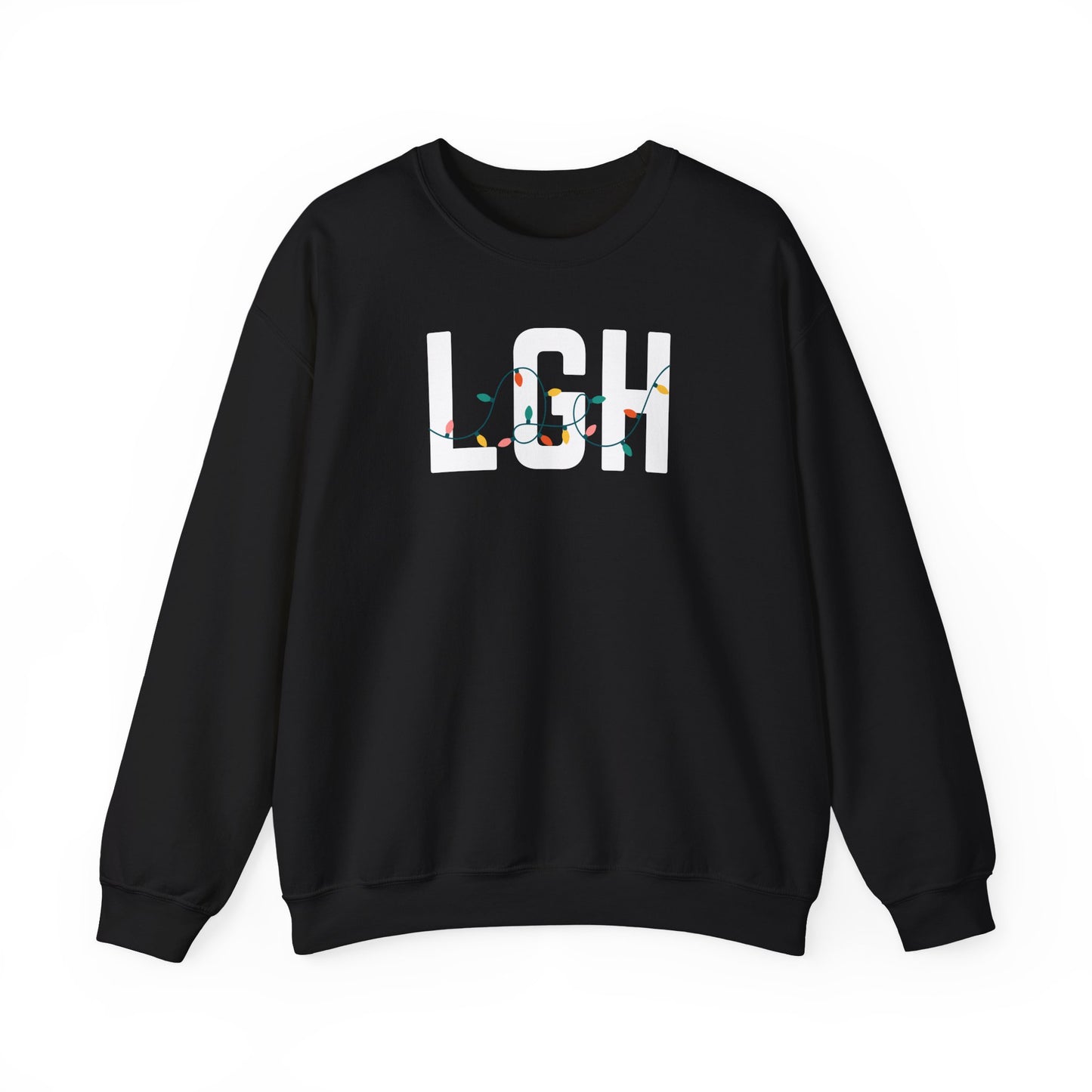 LGH HOLIDAY LIGHTS HEAVY BLEND CREWNECK
