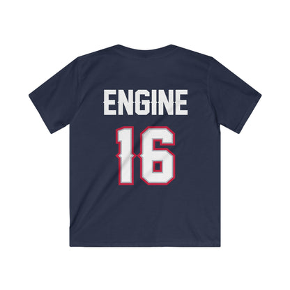 BFD RED ZONE - ENGINE 16 YOUTH T-SHIRT