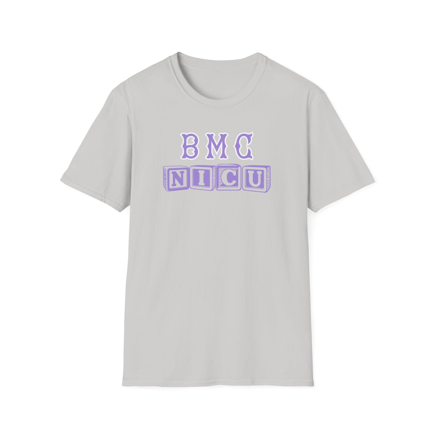 BMC BLOCK LETTERS NICU TEE