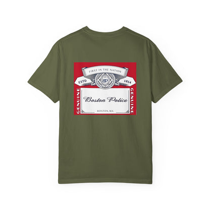 BOSTON POLICE CROWN LABEL T-SHIRT