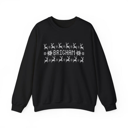 BRIGHAM UGLY SWEATER CREWNECK