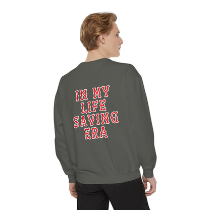 BWH ONCOLOGY LIVE SAVING ERA CREWNECK