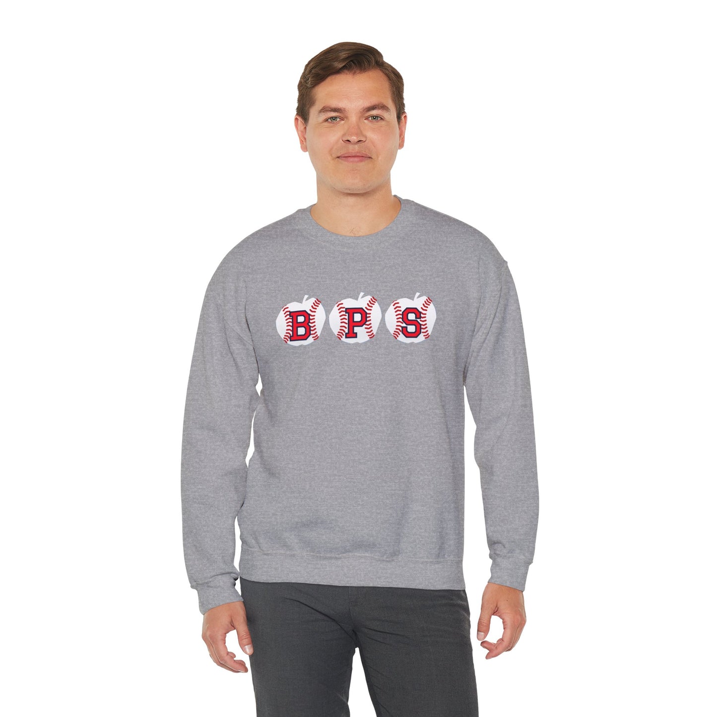 BPS APPLE GILDAN CREWNECK