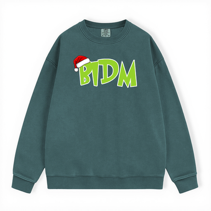 BIDM GRINCH COMFORT COLORS CREWNECK