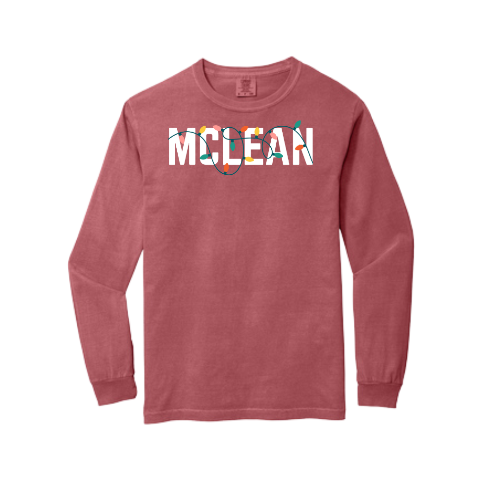 MCLEAN HOLIDAY LIGHTS LONG SLEEVE