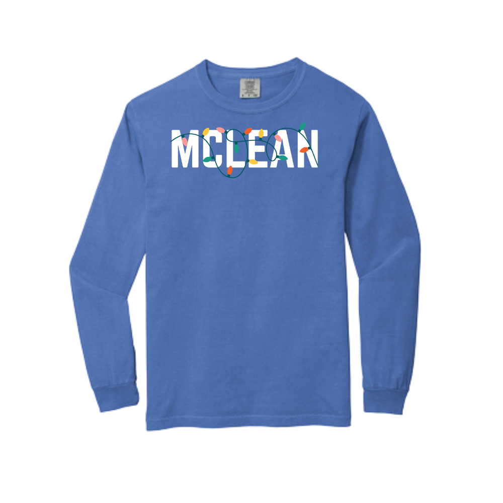 MCLEAN HOLIDAY LIGHTS LONG SLEEVE