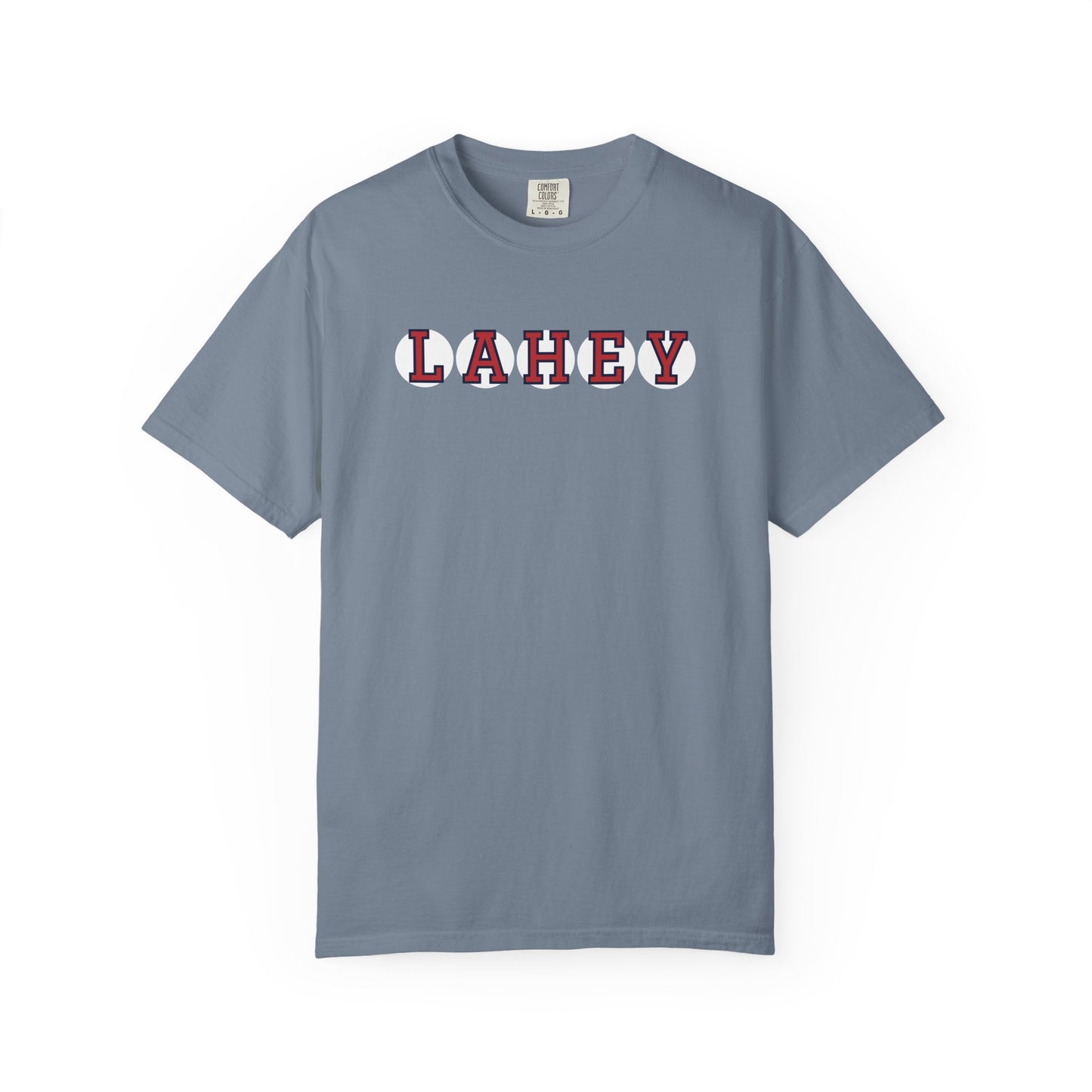 LAHEY RETIRED SOX LETTERS TEE