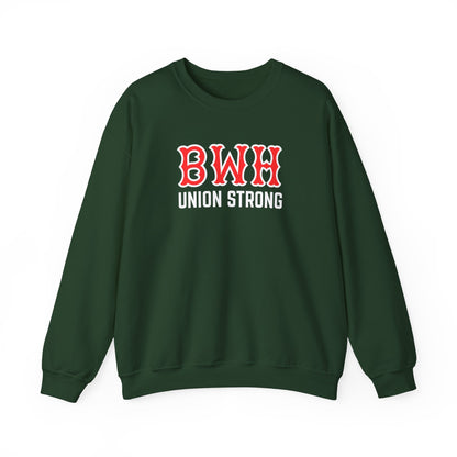 BWH UNION STRONG SOX LETTERS CREWNECK