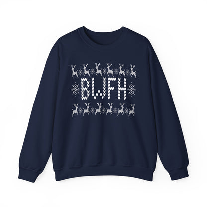 BWFH UGLY SWEATER HEAVY BLEND CREWNECK