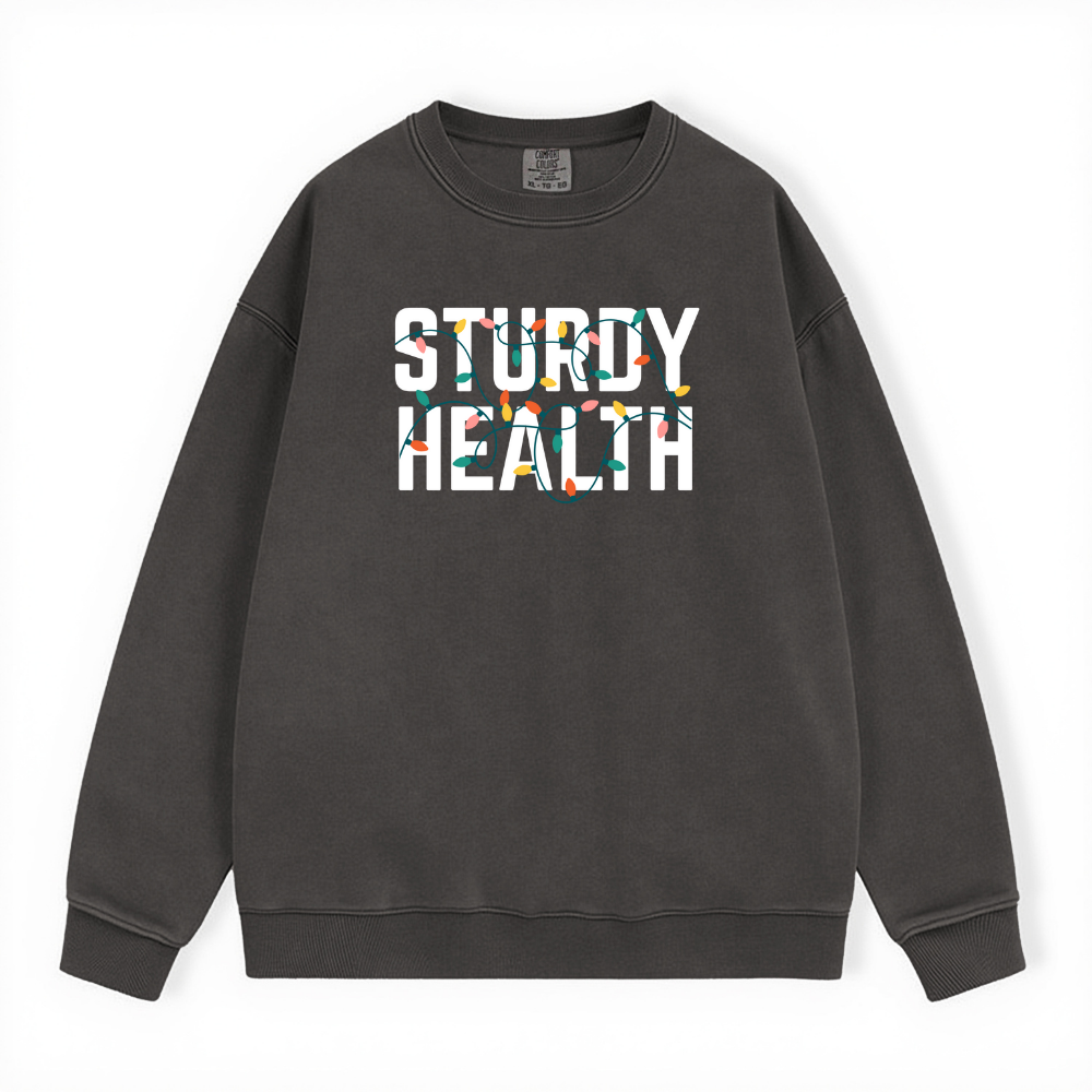 STURDY HEALTH ALL STAFF HOLIDAY CREWNECK
