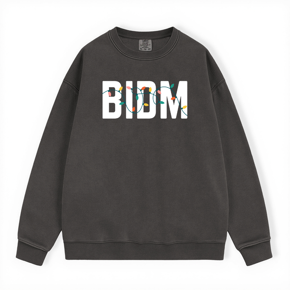 BIDM ALL STAFF HOLIDAY CREWNECK