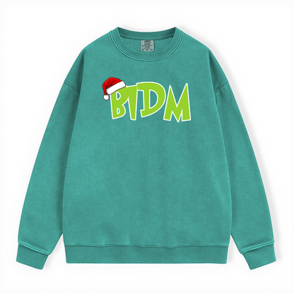 BIDM GRINCH COMFORT COLORS CREWNECK