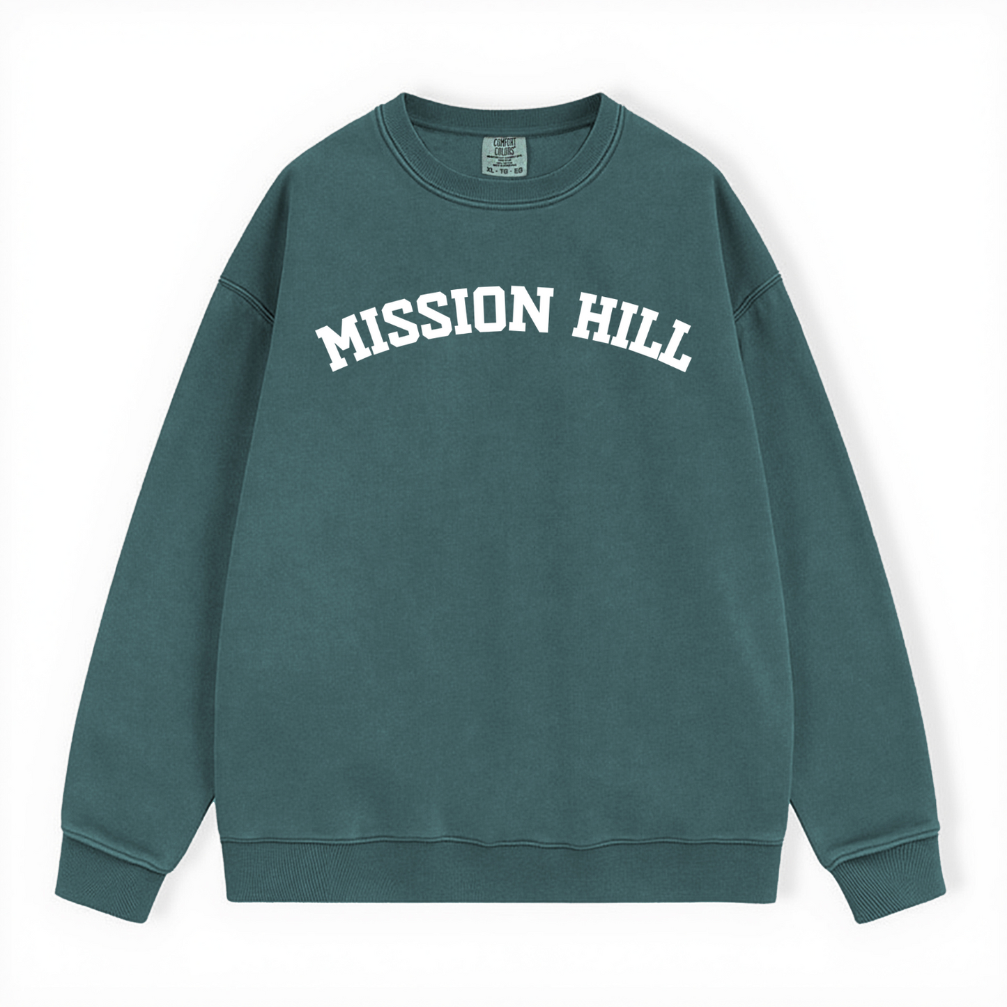MISSION HILL COMFORT COLORS CREWNECK