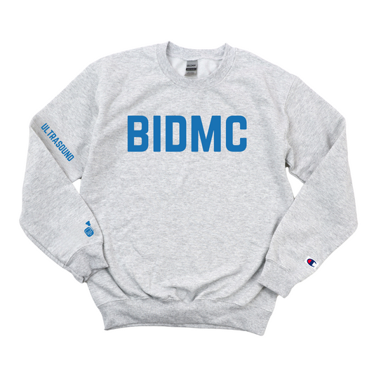 ROYAL BLUE BIDMC ULTRASOUND CHAMPION CREWNECK