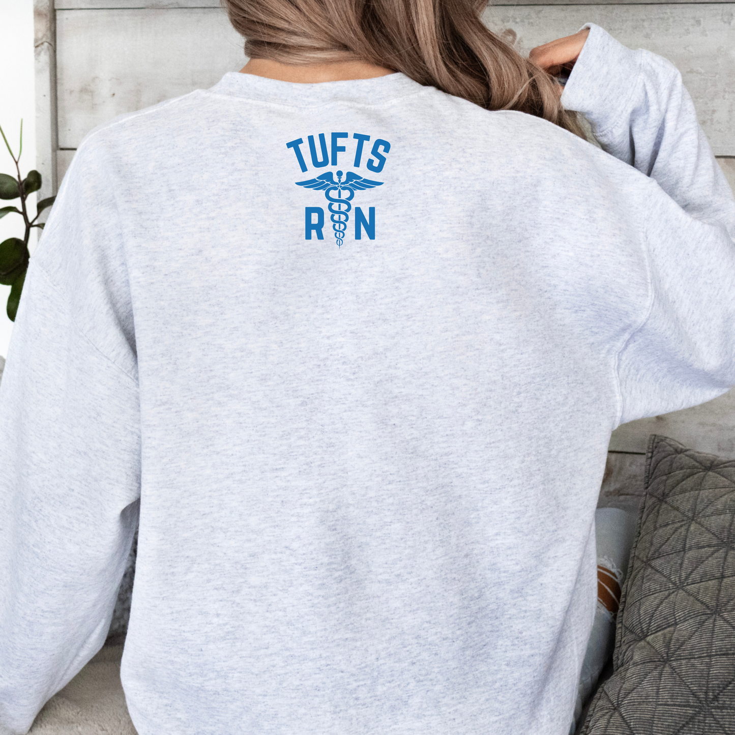 TUFTS RN CARDIO CENTER CHAMPION CREWNECK