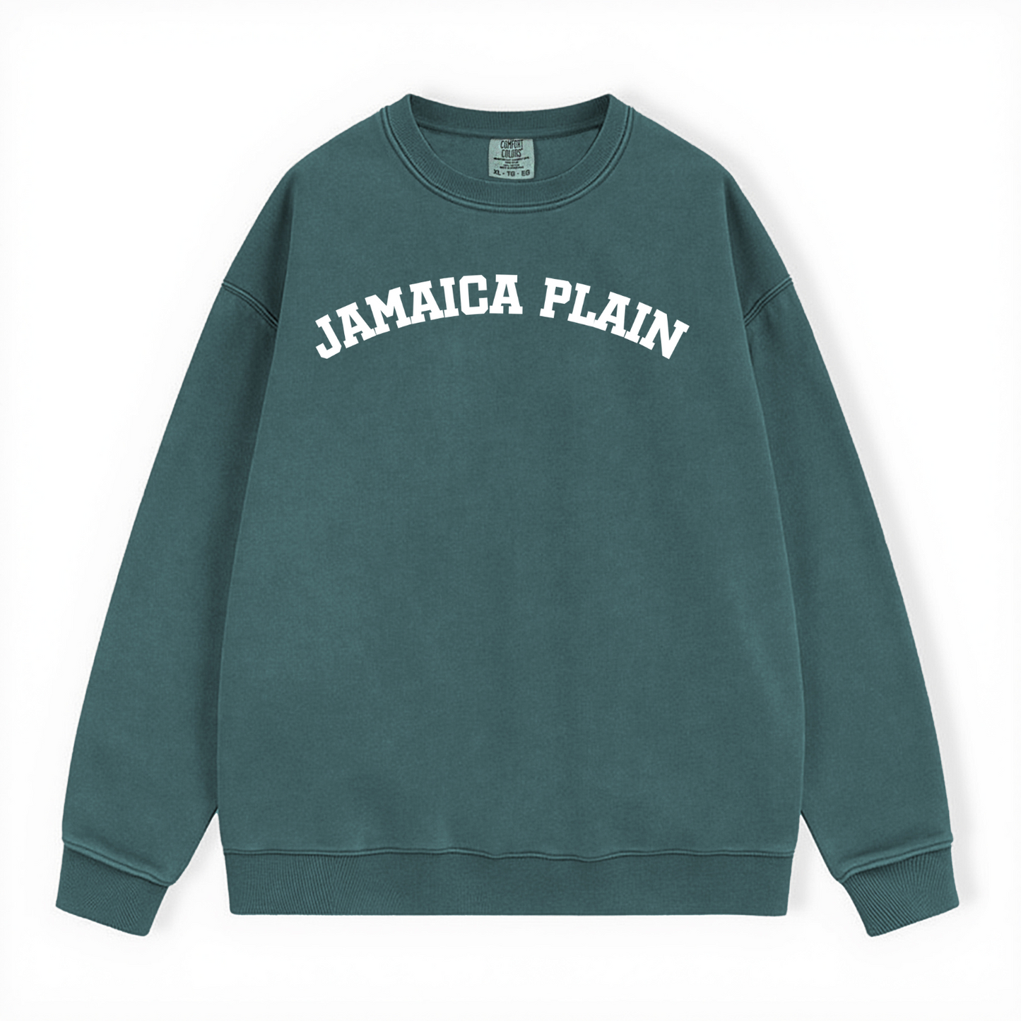 JAMAICA PLAIN COMFORT COLORS CREWNECK