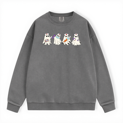 BOO BOO CREW GHOST CREWNECK