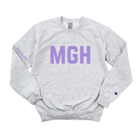 LILAC MGH FERTILITY CHAMPION CREWNECK