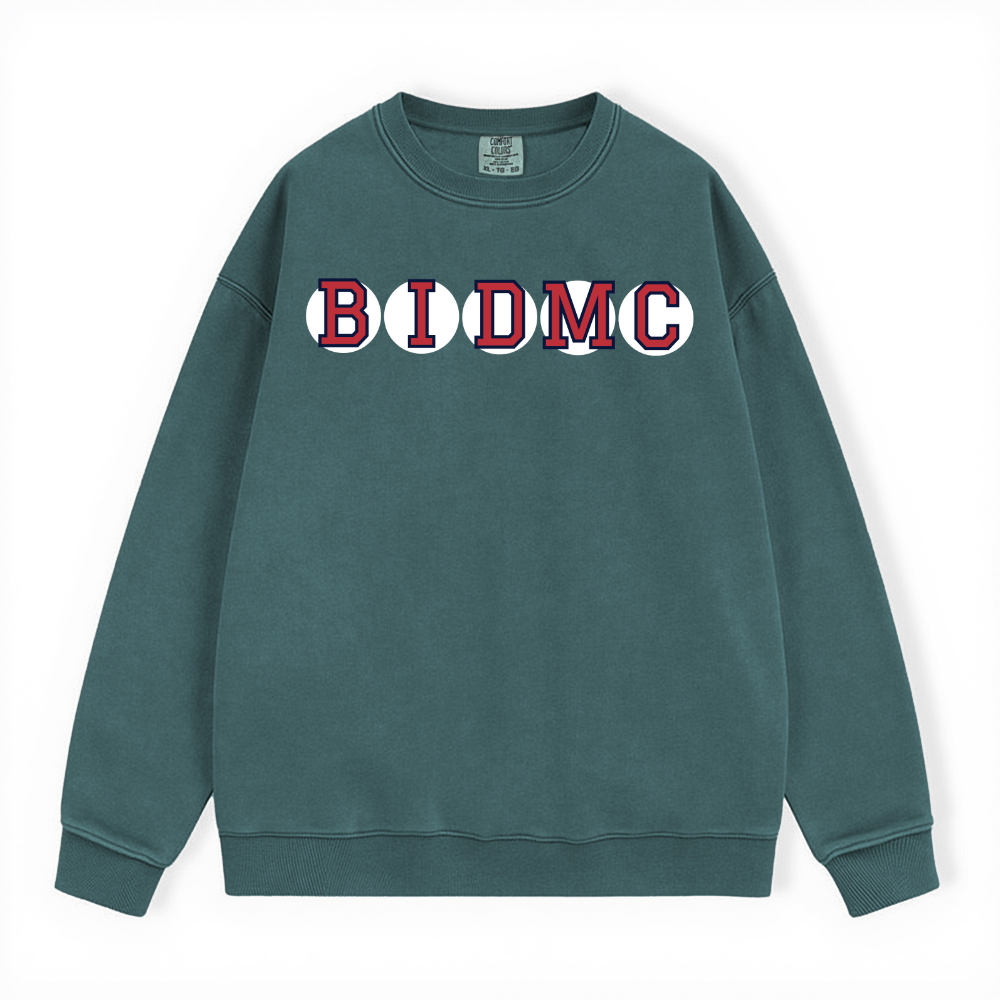 BIDMC RETIRED SOX LETTERS CREWNECK