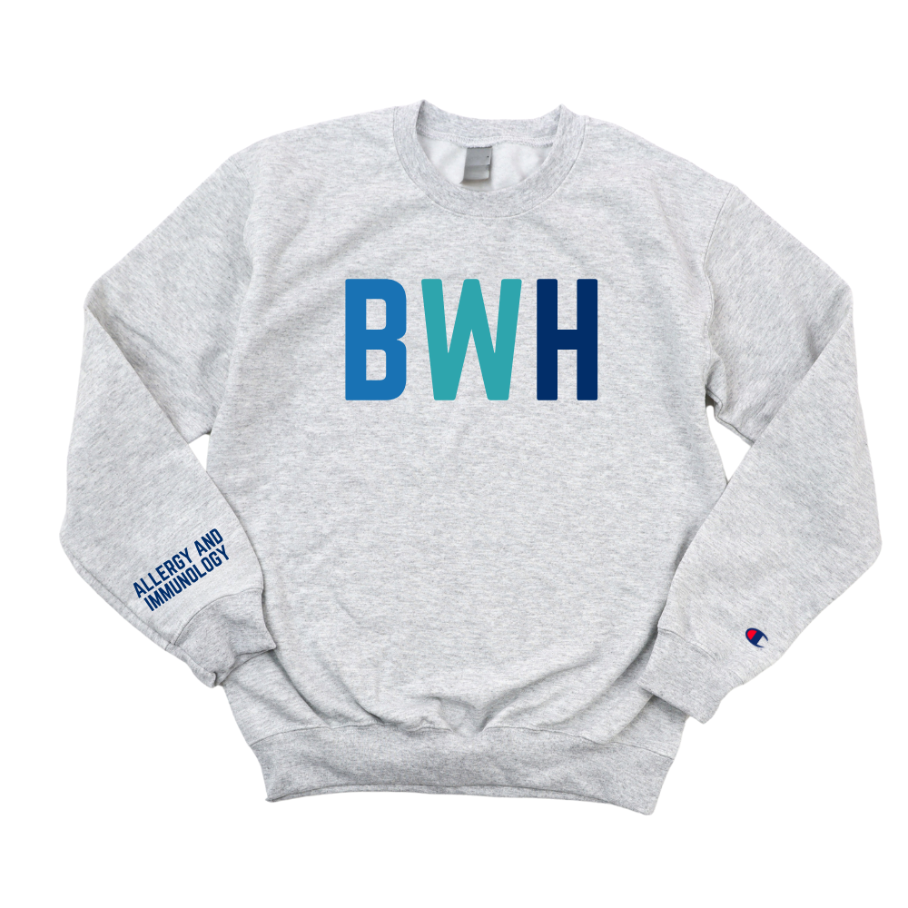 BWH ALLERGY AND IMMUNOLOGY CHAMPION CREWNECK