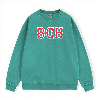 BCH SOX LETTERS CREWNECK