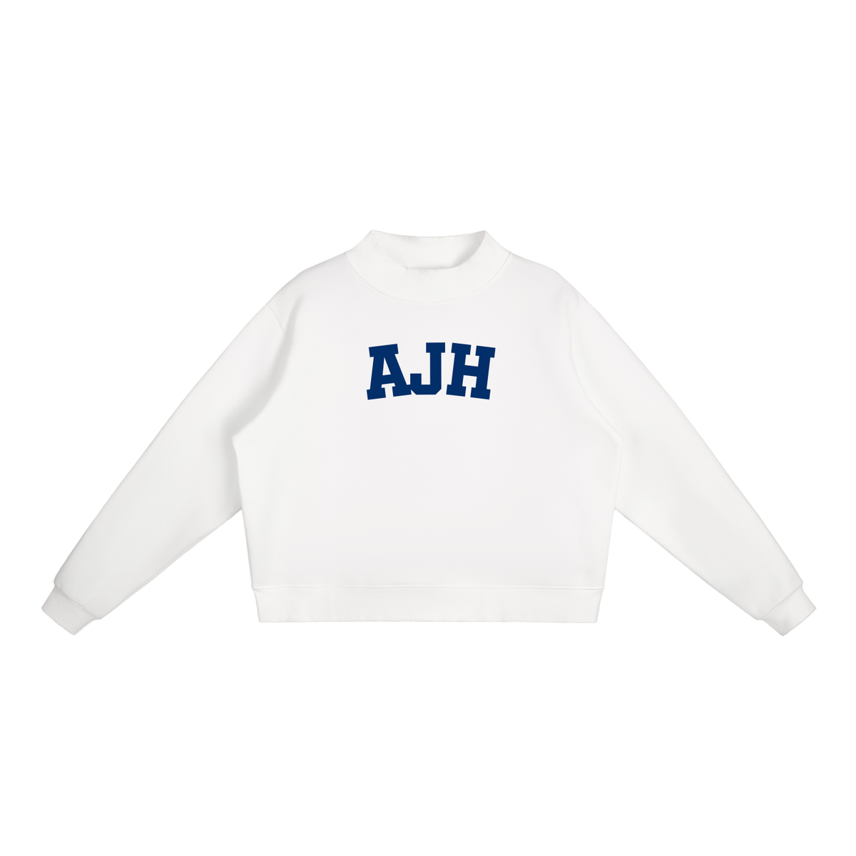 AJH BLOCK LETTER MOCK NECK