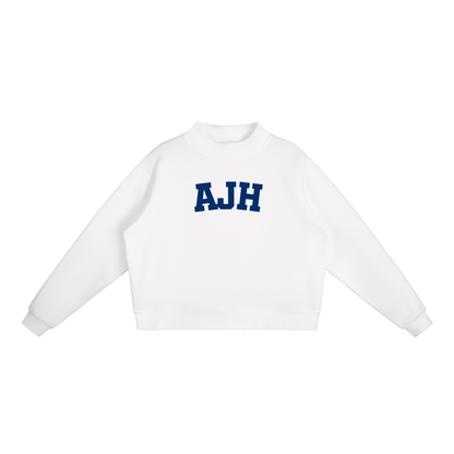 AJH BLOCK LETTER MOCK NECK