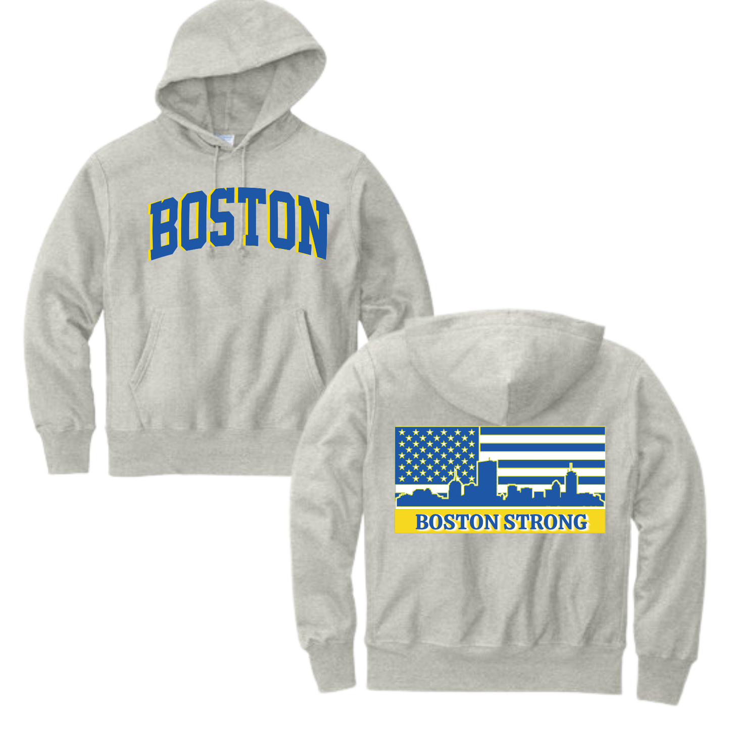 BOSTON STRONG FLAG HOODIE