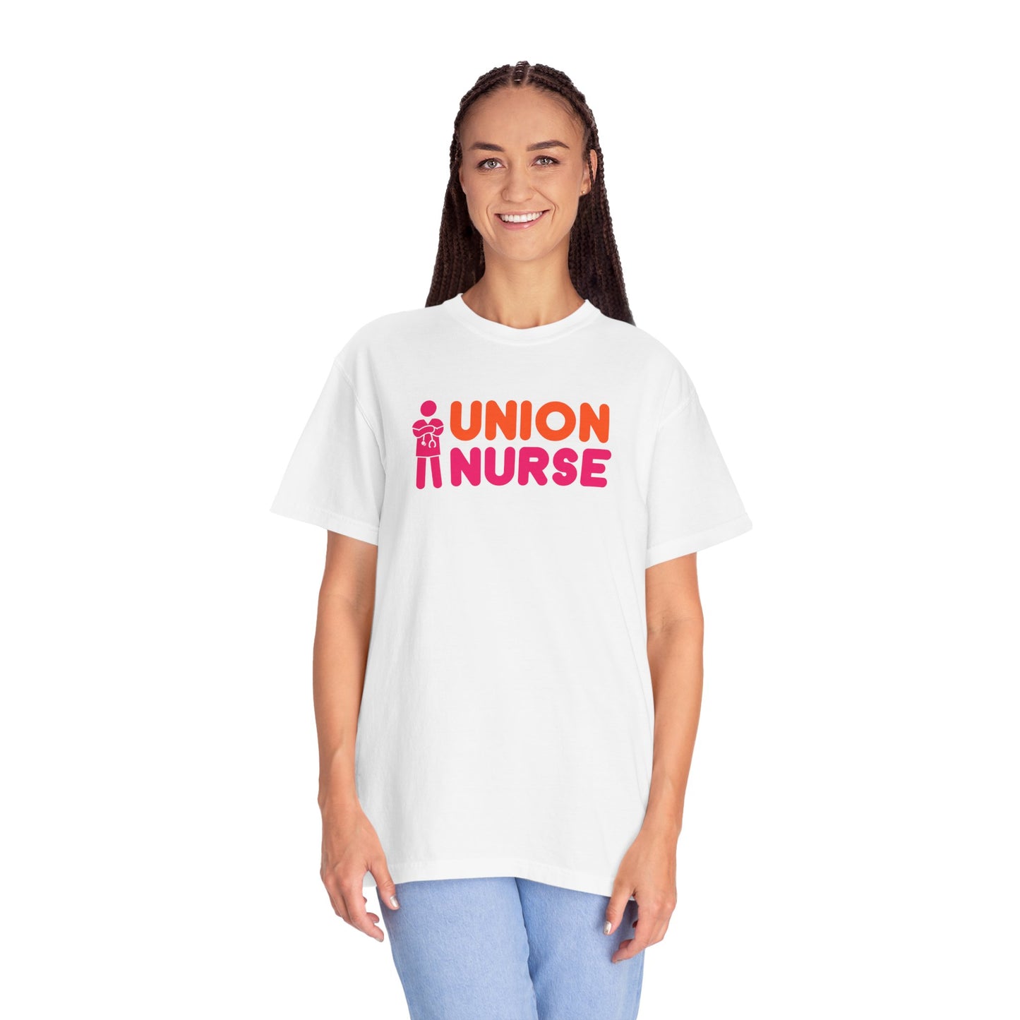 UNION NURSE COMFORT COLORS T SHIRT