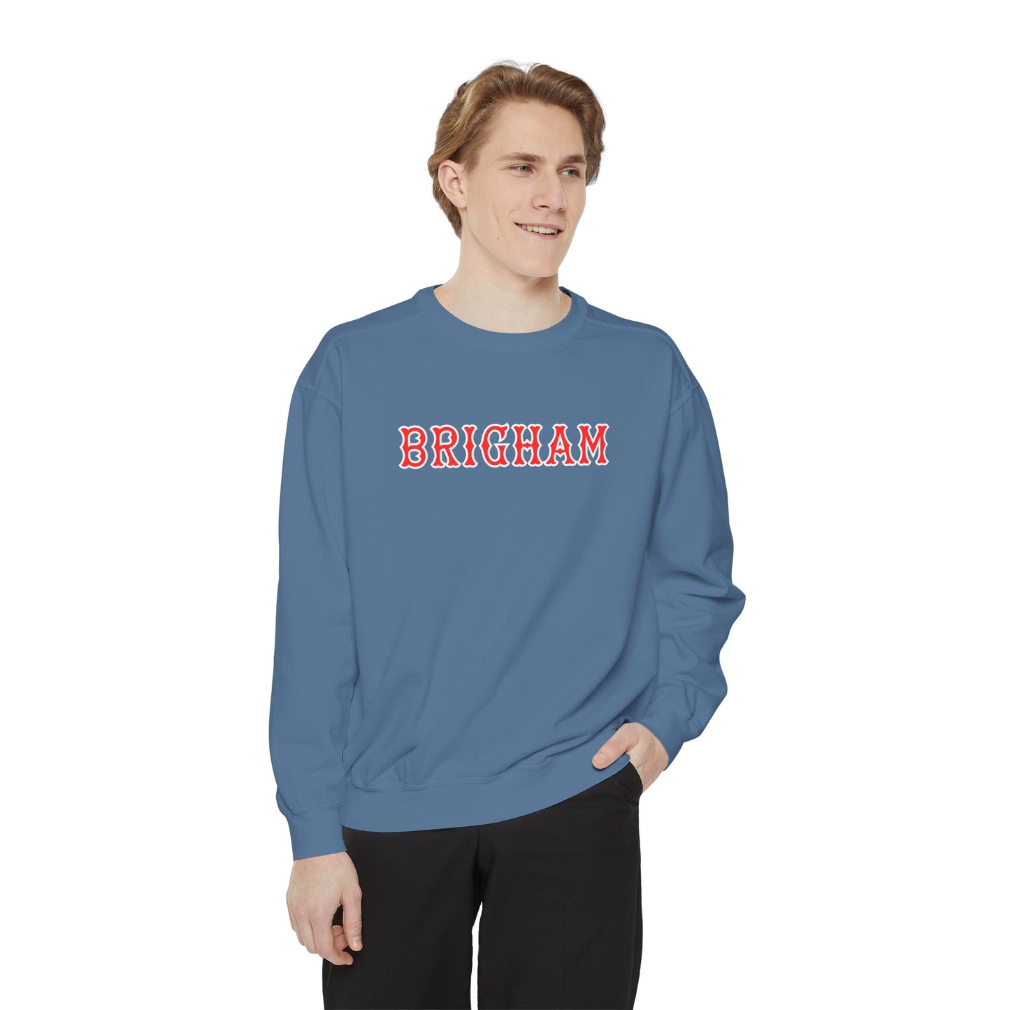 BRIGHAM FENWAY COMFORT COLORS CREWNECK
