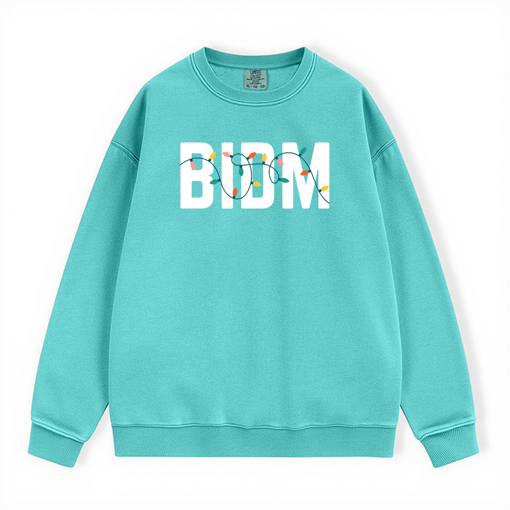 BIDM ALL STAFF HOLIDAY CREWNECK
