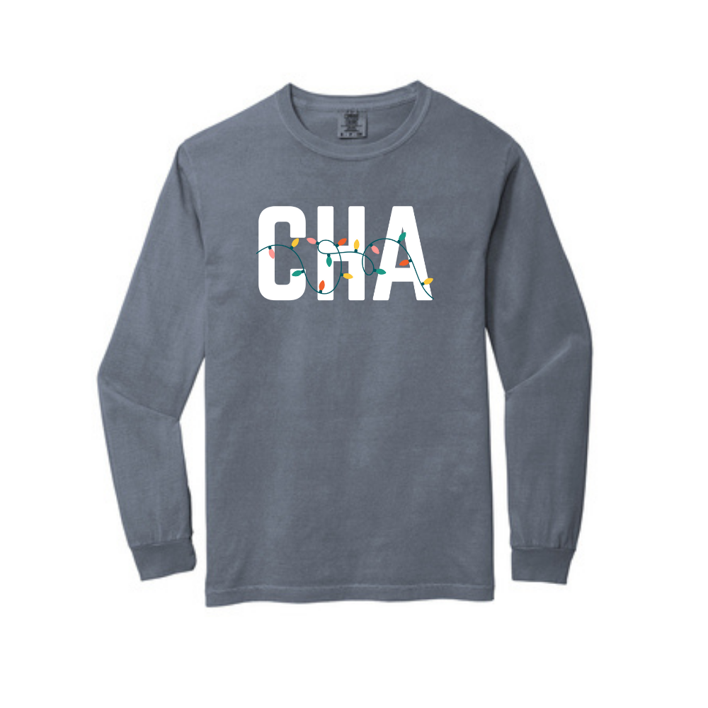 CHA HOLIDAY LIGHTS LONG SLEEVE