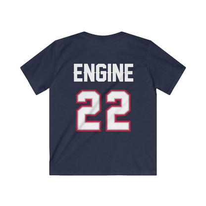 BFD RED ZONE - ENGINE 22 YOUTH T-SHIRT