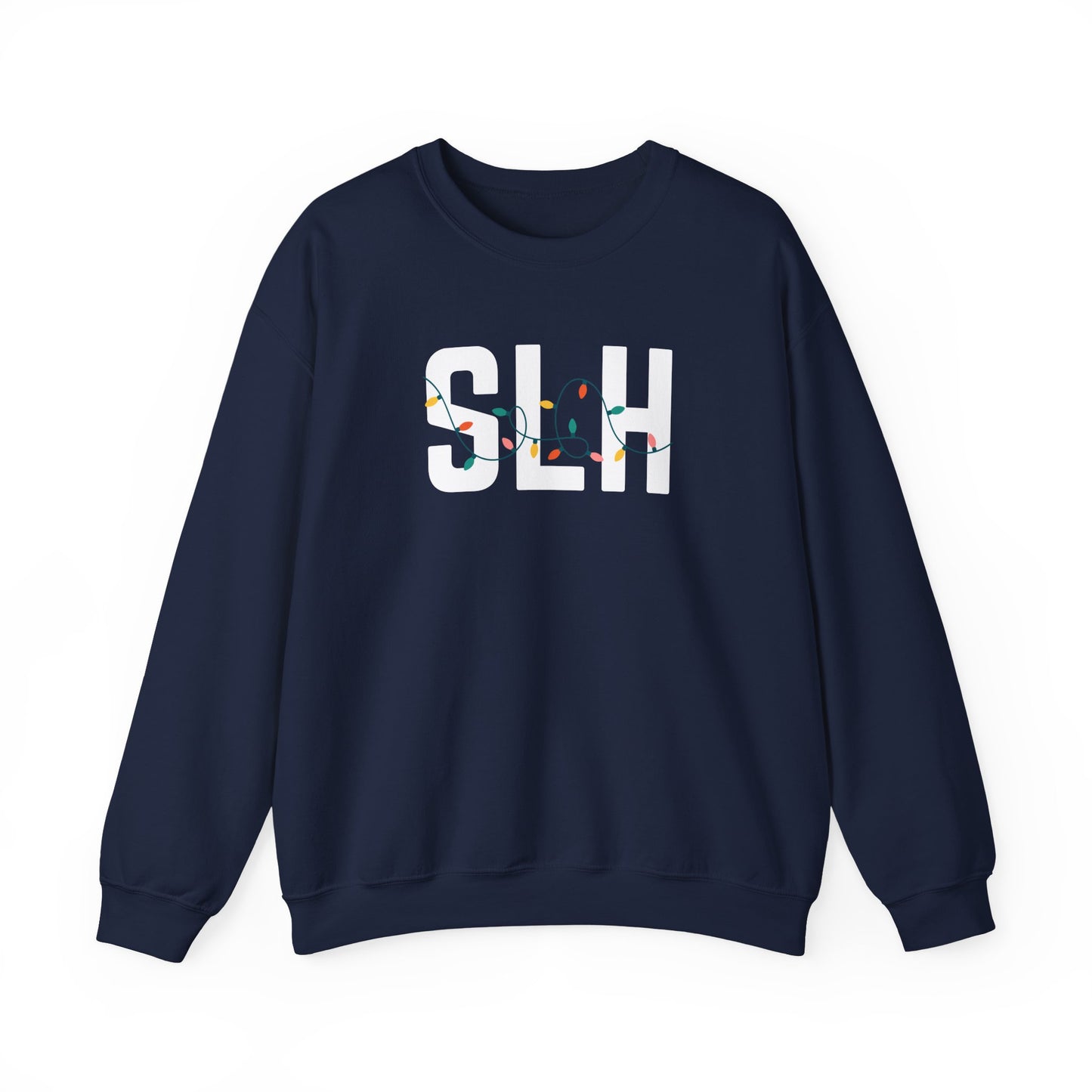 SLH HOLIDAY LIGHTS HEAVY BLEND CREWNECK