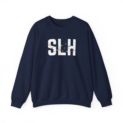 SLH HOLIDAY LIGHTS HEAVY BLEND CREWNECK