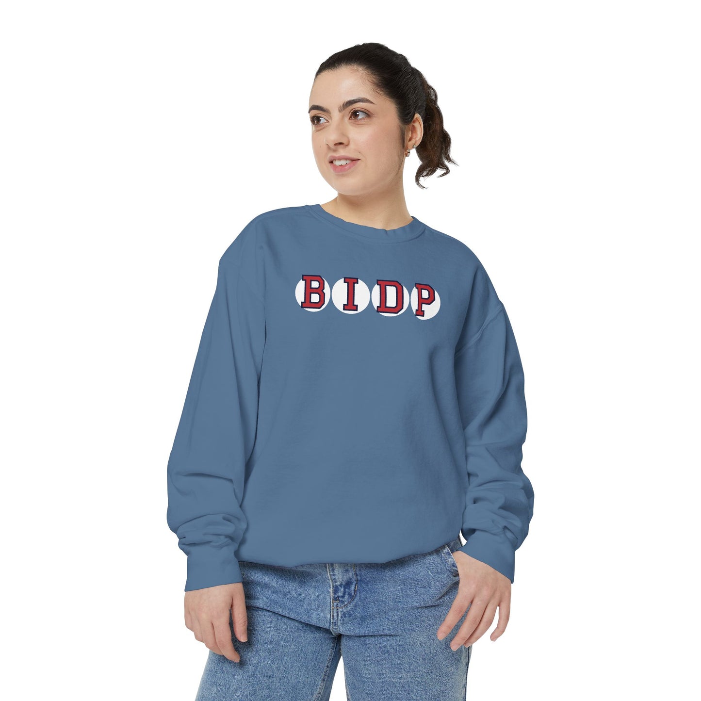 BIDP RETIRED SOX LETTER CREWNECK