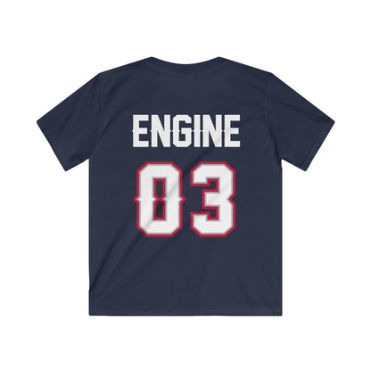 BFD RED ZONE - ENGINE 3 YOUTH T-SHIRT