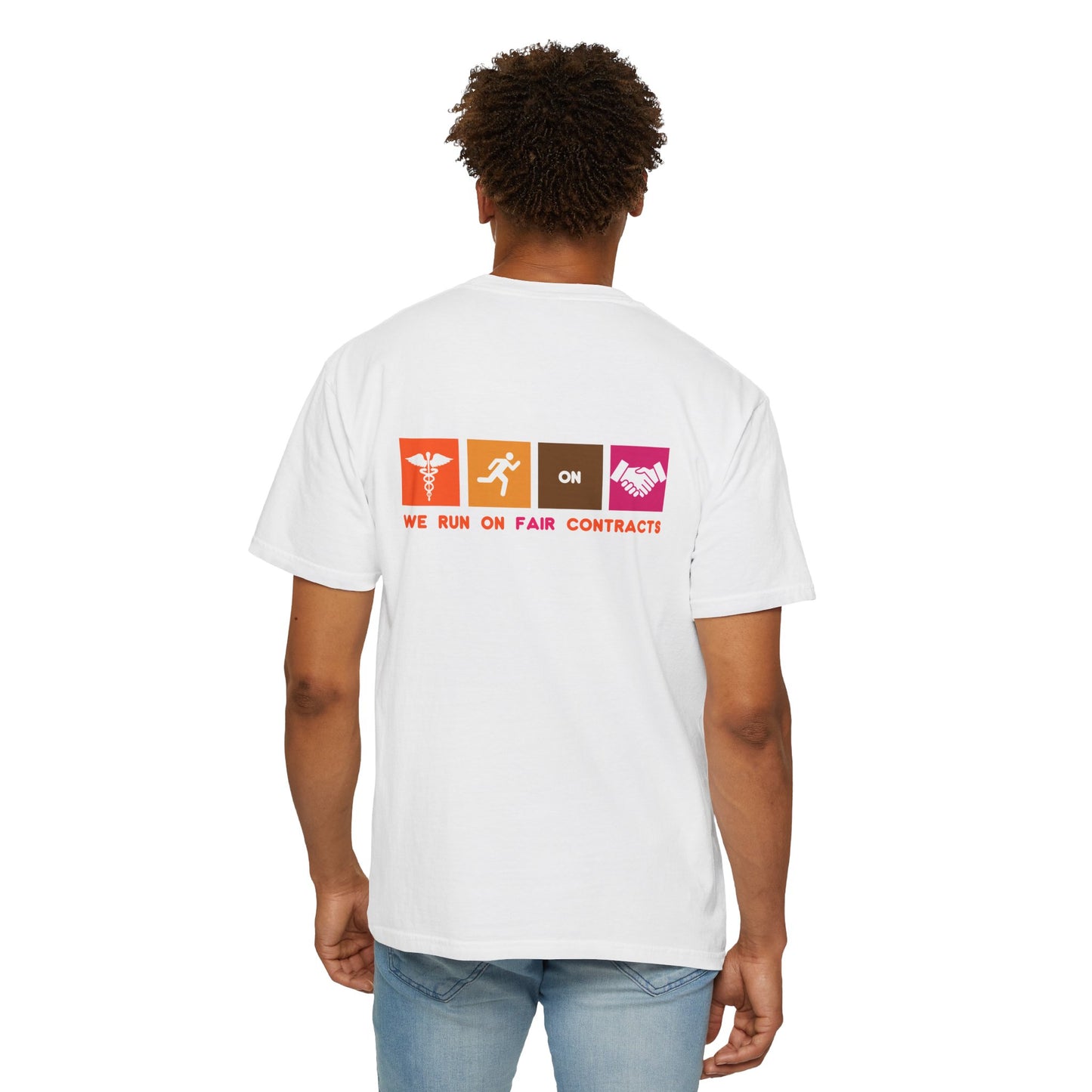 UNION NURSE COMFORT COLORS T SHIRT