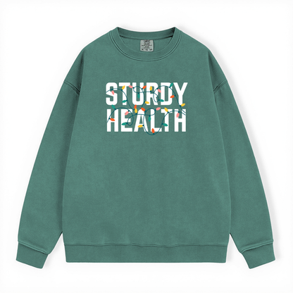 STURDY HEALTH ALL STAFF HOLIDAY CREWNECK