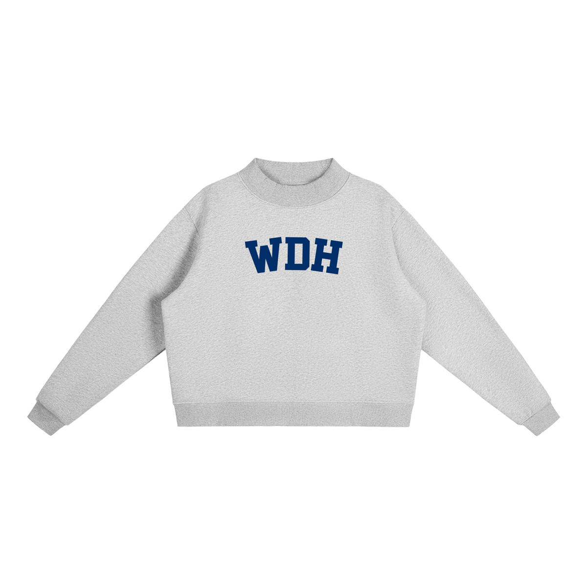 WDH BLOCK LETTER MOCK NECK