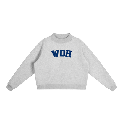 WDH BLOCK LETTER MOCK NECK