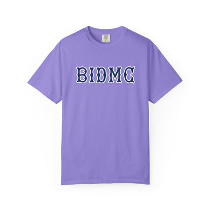 BIDMC NAVY SOX LETTERS TEE