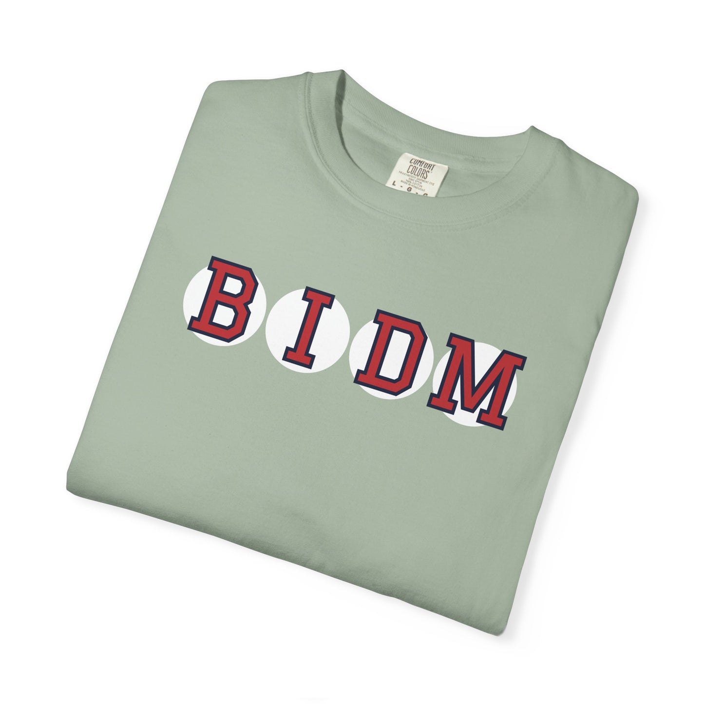 BIDM RETIRED SOX LETTERS TEE