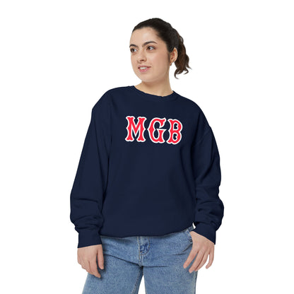 MGB SOX LETTERS CREWNECK