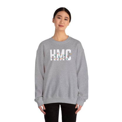 HMC HOLIDAY LIGHTS HEAVY BLEND CREWNECK