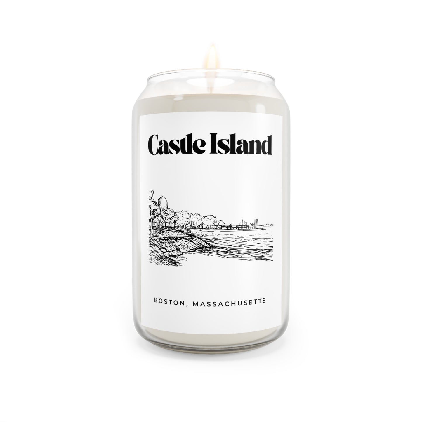Castle Island #2 Scented Soy Candle
