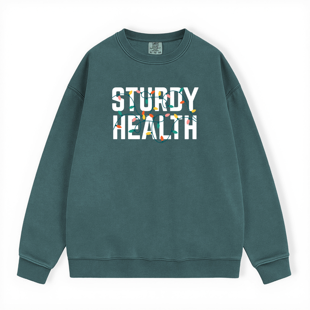 STURDY HEALTH ALL STAFF HOLIDAY CREWNECK