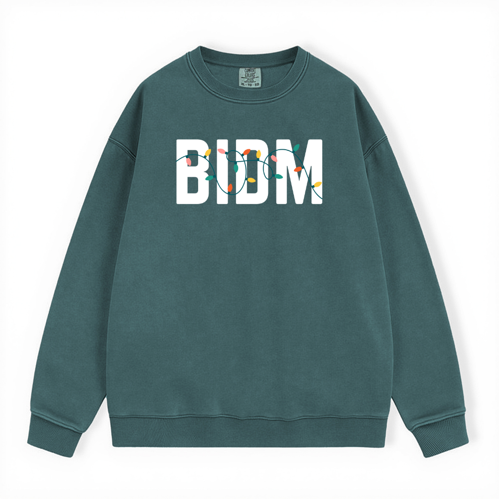 BIDM ALL STAFF HOLIDAY CREWNECK