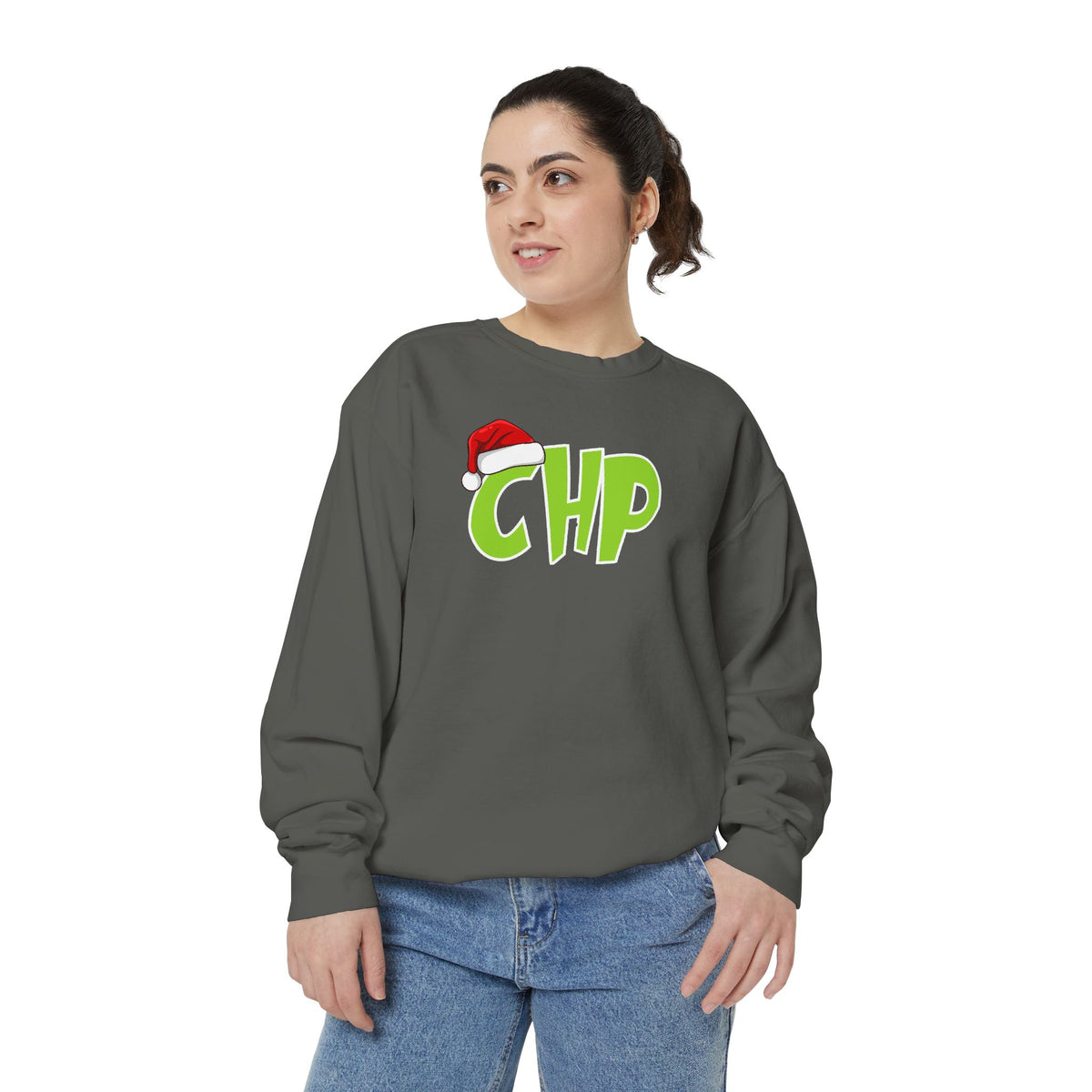 CHP GRINCH COMFORT COLORS CREWNECK